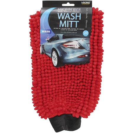 Viking Microfiber Knobby Wash Mitt, 2 in 1 942200